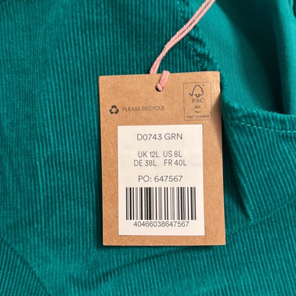 COPY - Boden Harriet Cord Dress - Picture 7 of 7